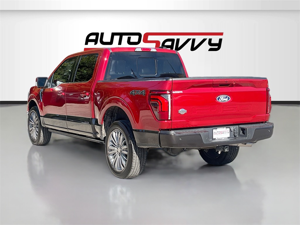 2024 Ford F-150 King Ranch Red at Bravo Nissan