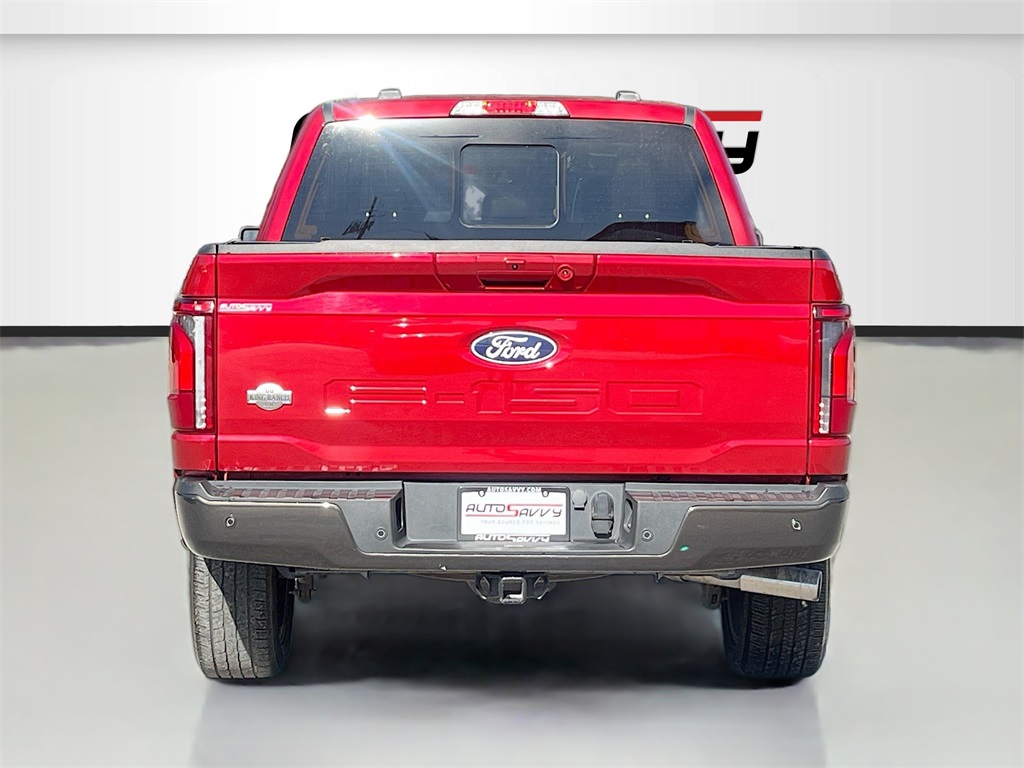 2024 Ford F-150 King Ranch Red at Bravo Nissan