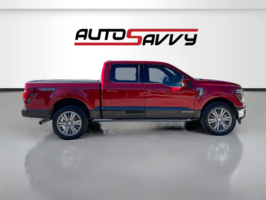 2024 Ford F-150 King Ranch Red at Bravo Nissan