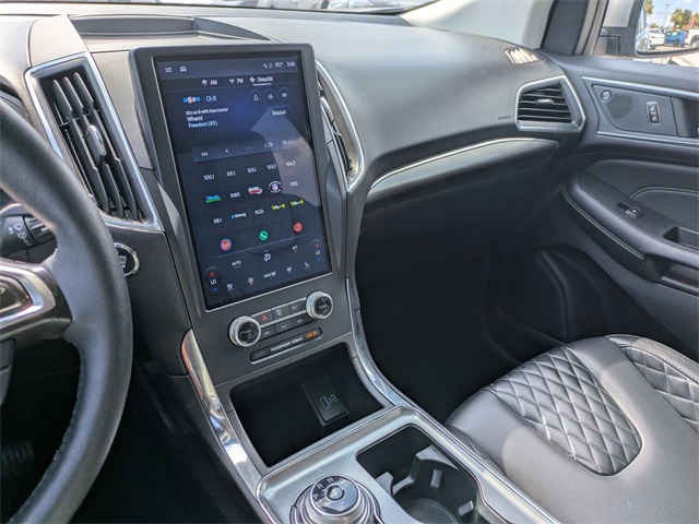 2024 Ford Edge Titanium Silver at Superior Honda