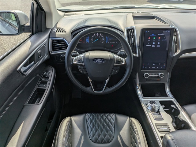 2024 Ford Edge Titanium Silver at Superior Honda