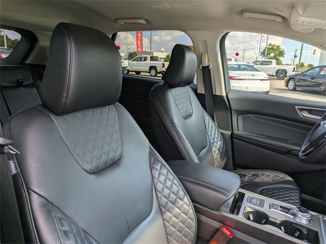 2024 Ford Edge Titanium Silver at Superior Honda