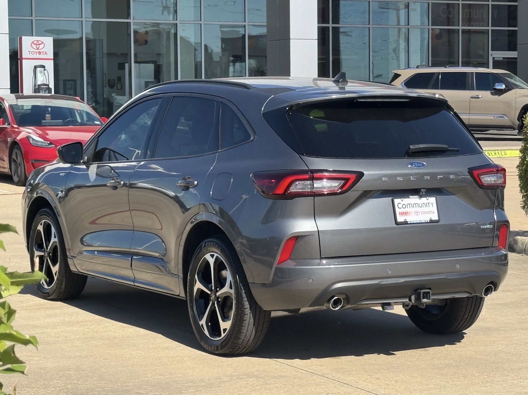 2023 Ford Escape ST-Line Select Gray at Bayshore Chrysler Jeep Dodge Ram
