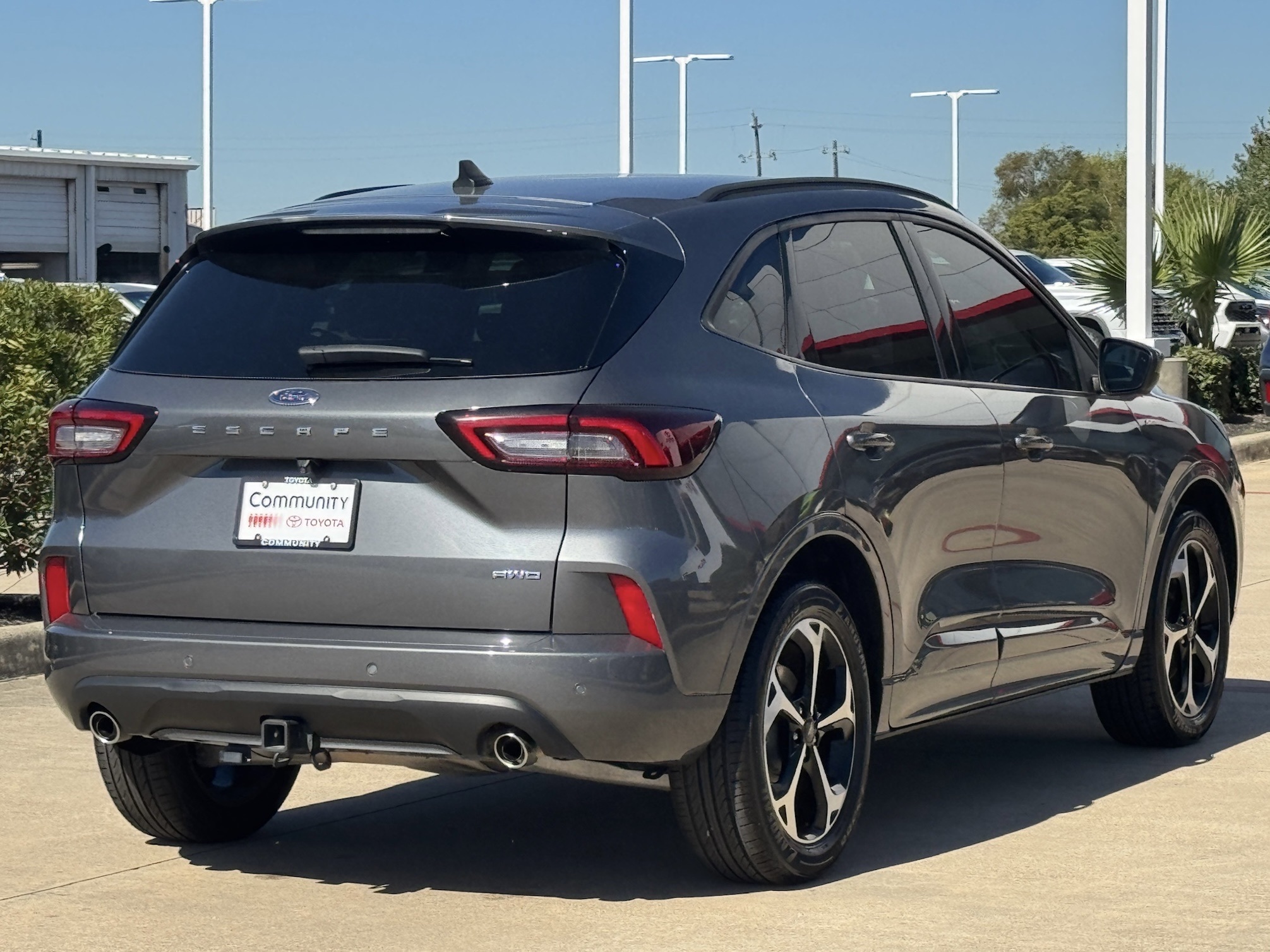 2023 Ford Escape ST-Line Select Gray at Bayshore Chrysler Jeep Dodge Ram