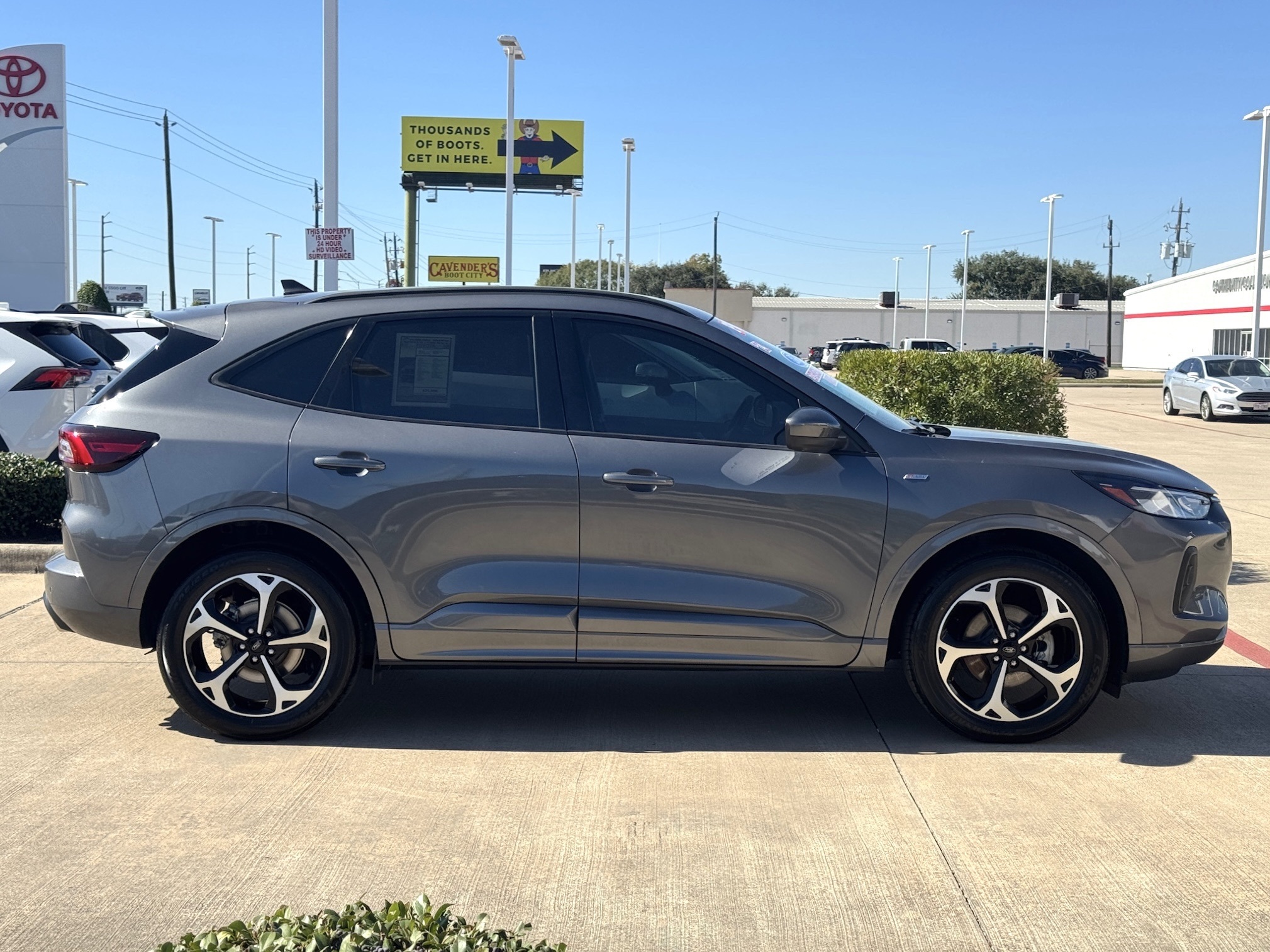 2023 Ford Escape ST-Line Select Gray at Bayshore Chrysler Jeep Dodge Ram