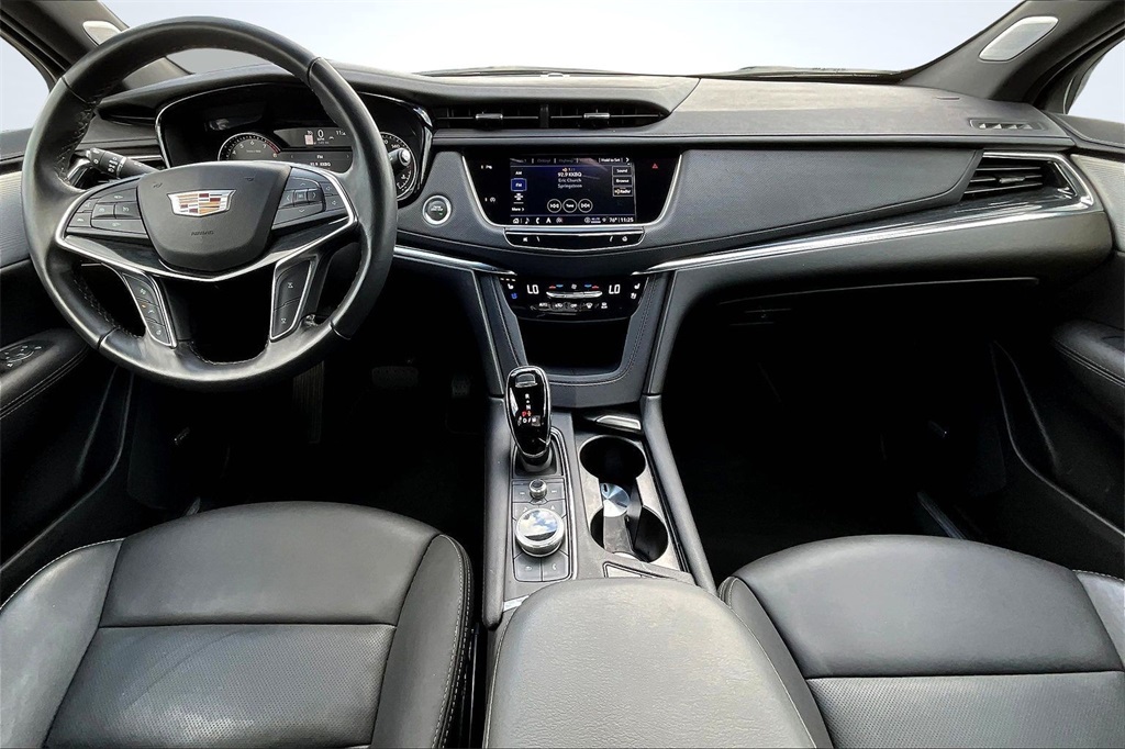 2023 Cadillac XT5 Premium Luxury White at Tom Peacock Cadillac