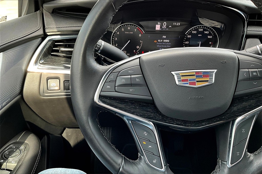 2023 Cadillac XT5 Premium Luxury White at Tom Peacock Cadillac