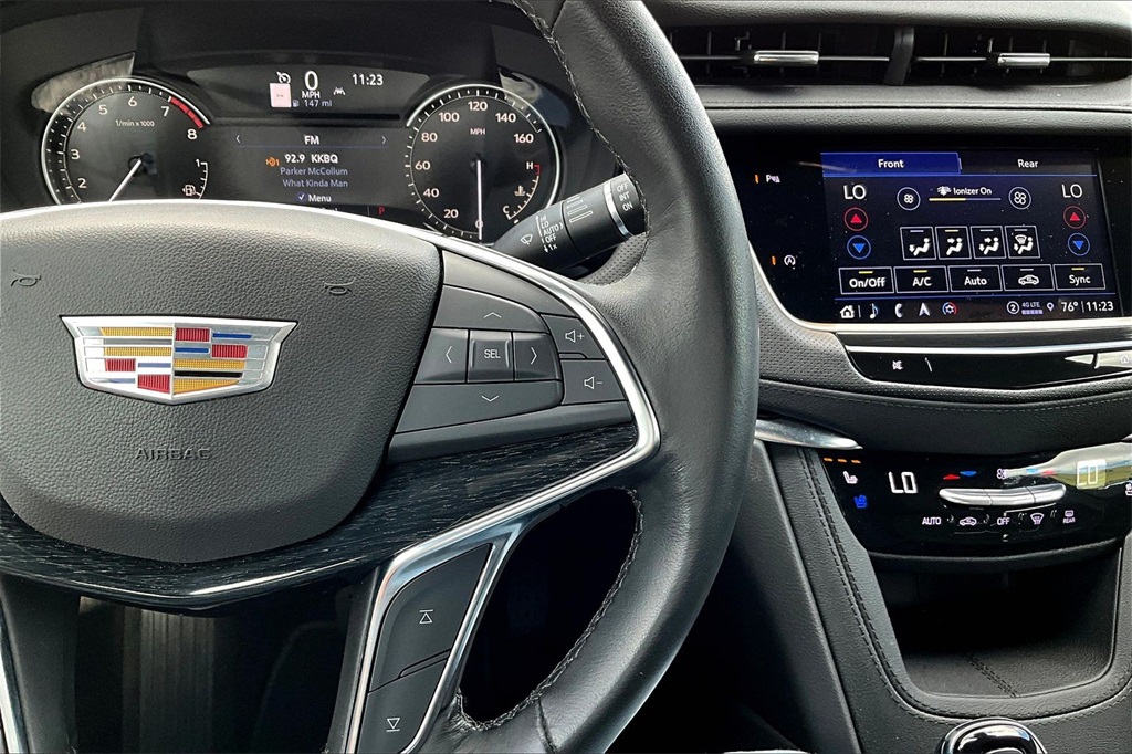 2023 Cadillac XT5 Premium Luxury White at Tom Peacock Cadillac