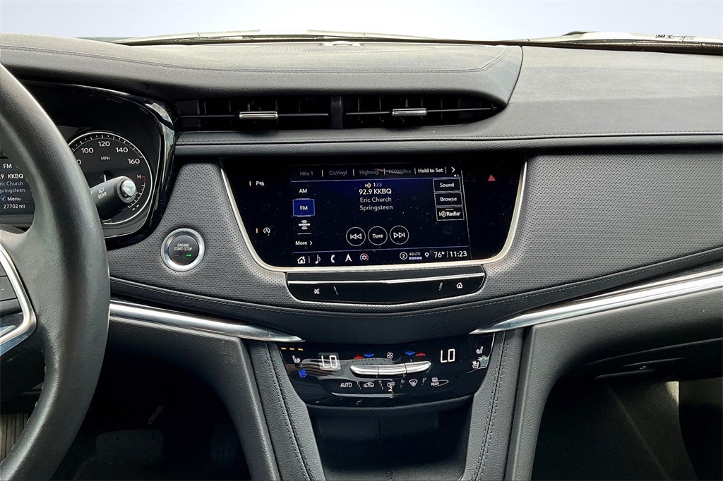 2023 Cadillac XT5 Premium Luxury White at Tom Peacock Cadillac