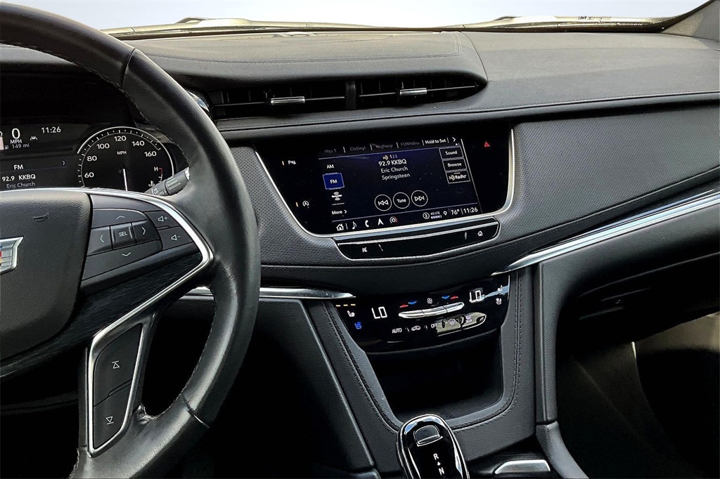 2023 Cadillac XT5 Premium Luxury White at Tom Peacock Cadillac