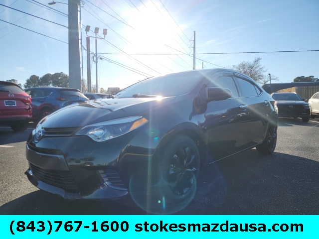 2015 Toyota Corolla L Black at Emmons Autoplex