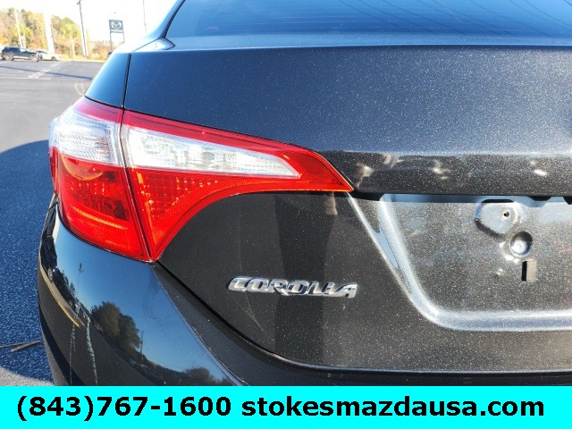 2015 Toyota Corolla L Black at Emmons Autoplex
