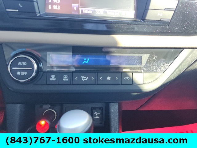 2015 Toyota Corolla L Black at Emmons Autoplex