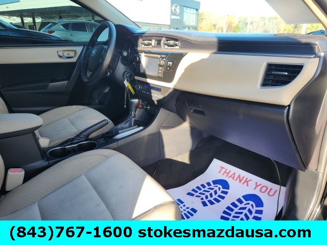 2015 Toyota Corolla L Black at Emmons Autoplex