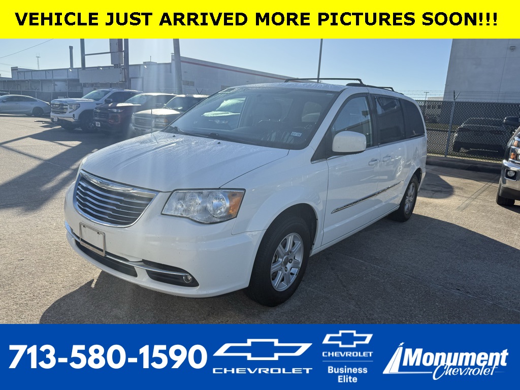 2013 Chrysler Town & Country Touring White at Joe Myers Mazda Kia