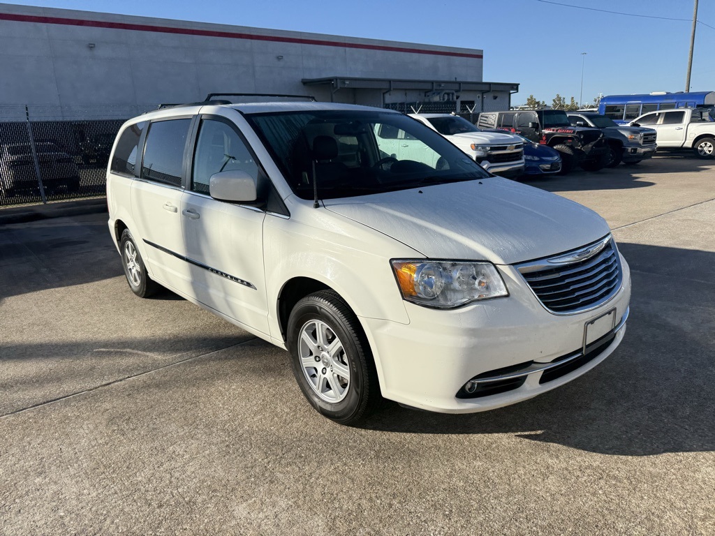 2013 Chrysler Town & Country Touring White at Joe Myers Mazda Kia