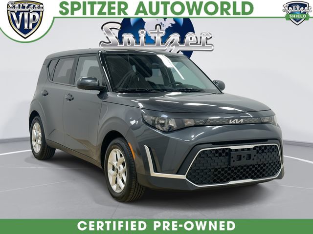 Gravity Gray 2024 Kia Soul SUV / Crossover Front-Wheel Drive Continuously Variable Transmission