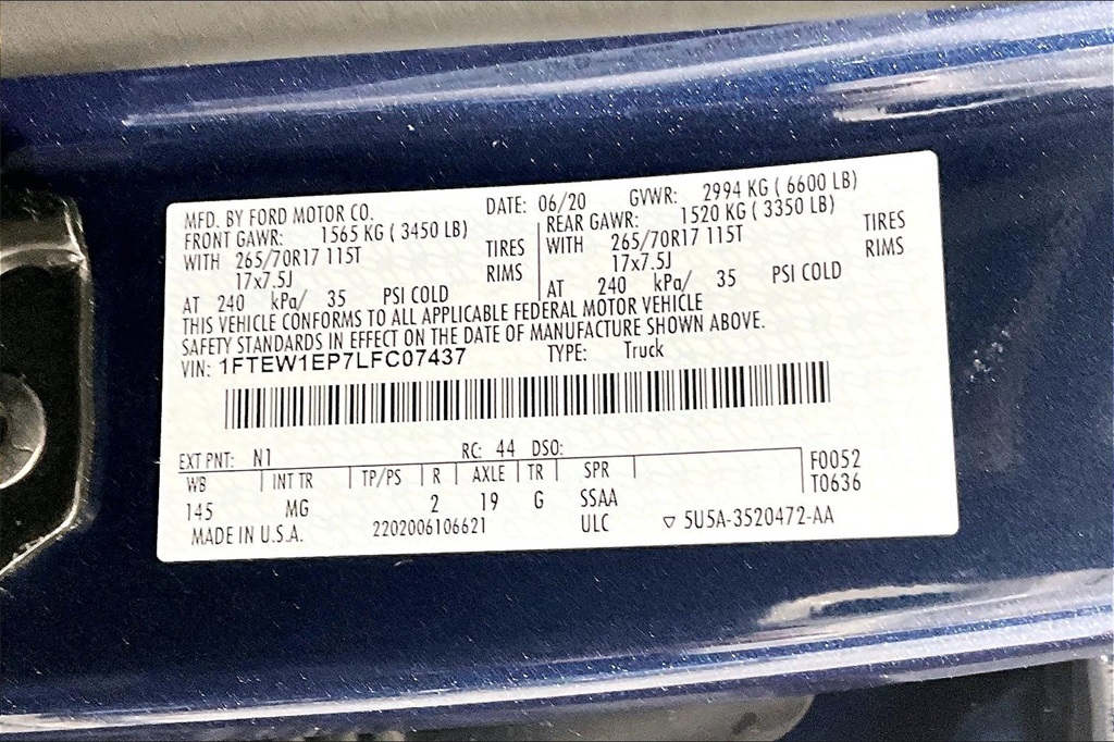 Used 2020 Ford F-150 For Sale in OLIVE BRANCH, MS