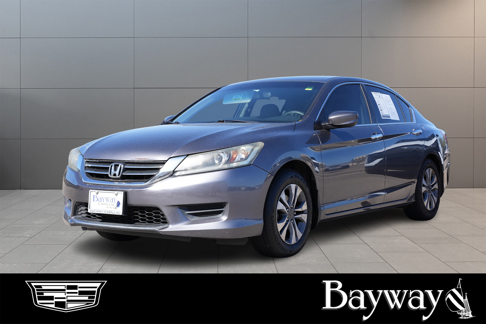2014 Honda Accord LX Silver at Parkway Family Mazda