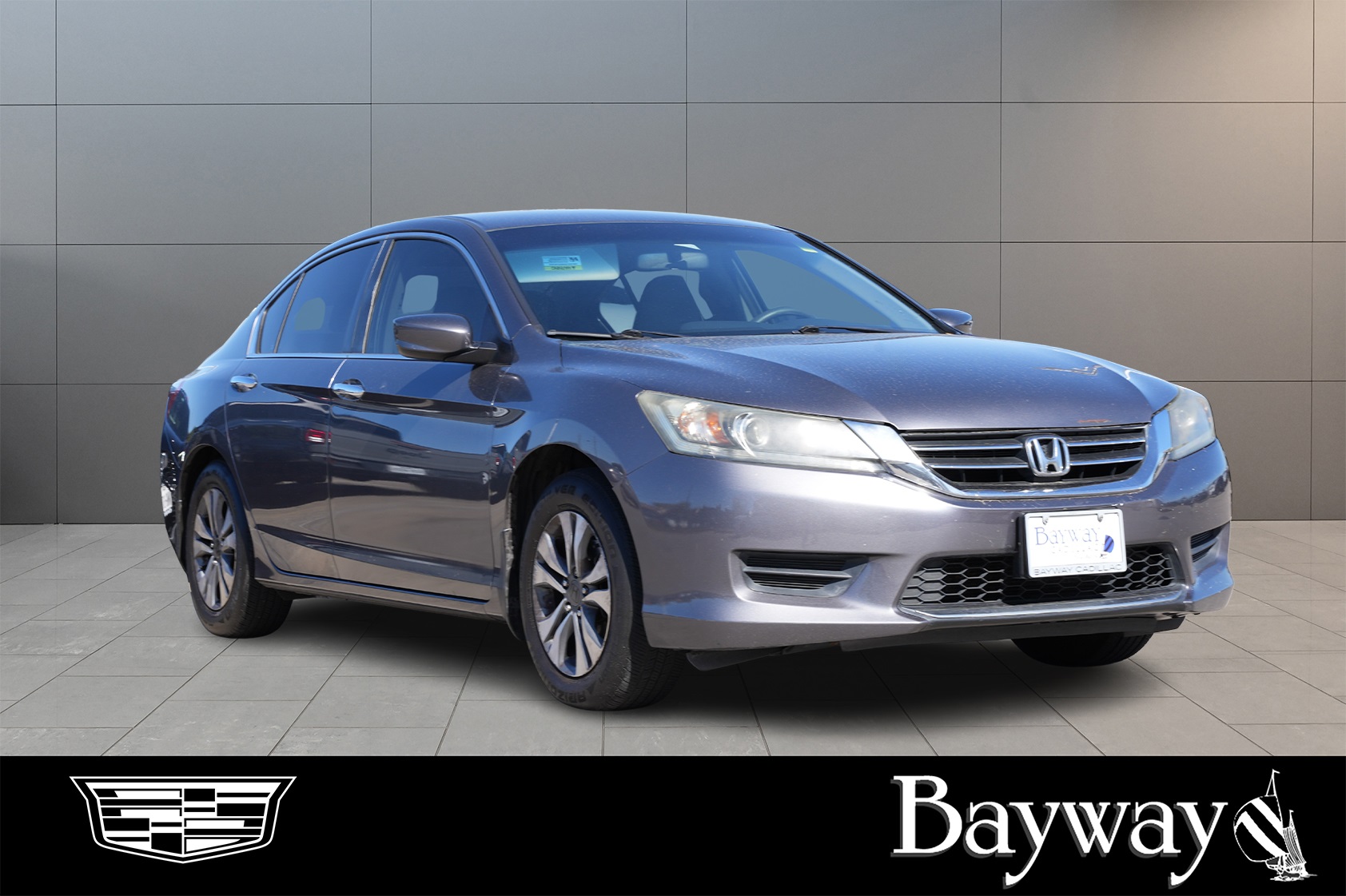 2014 Honda Accord LX Silver at Parkway Family Mazda