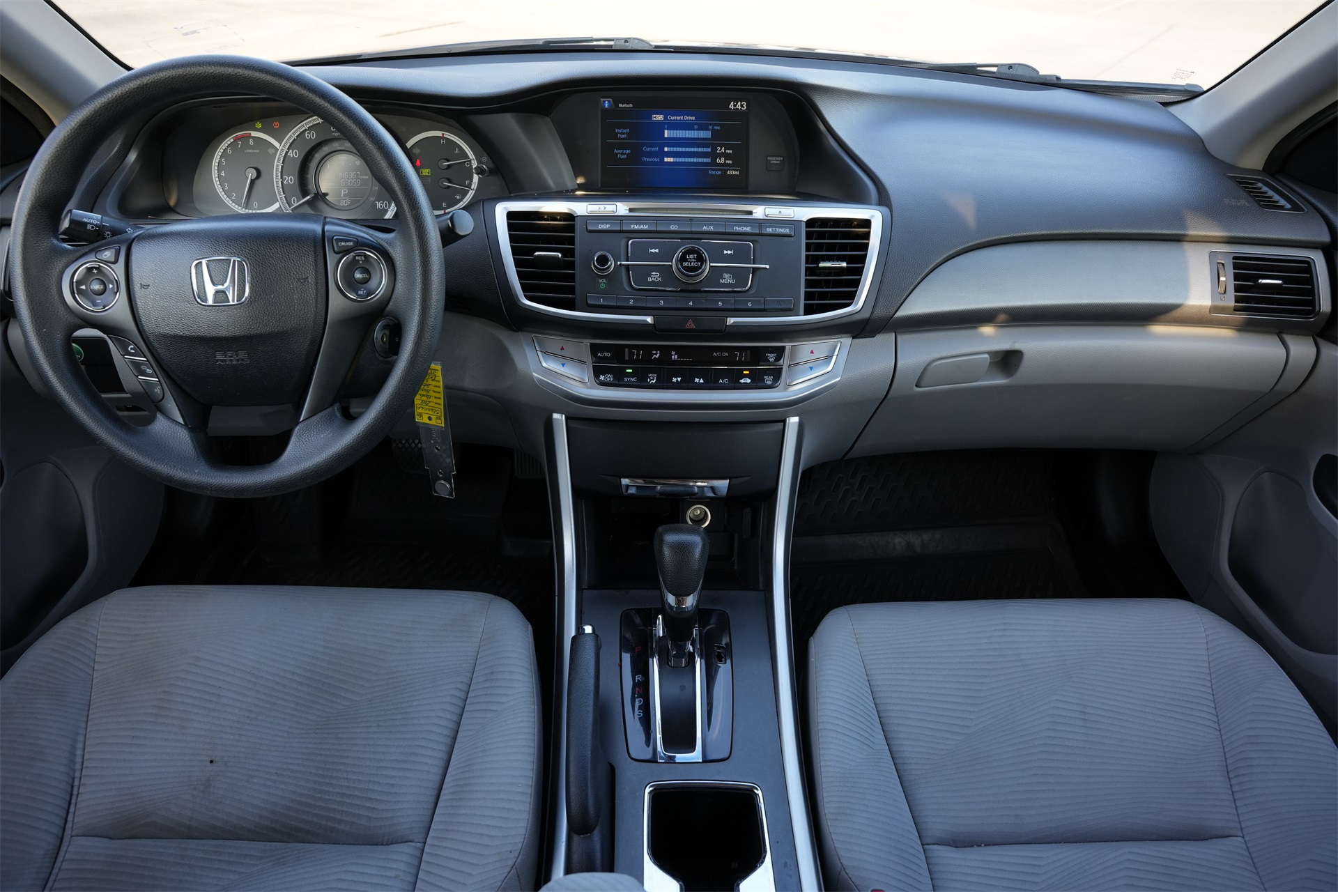 2014 Honda Accord LX Silver at Parkway Family Mazda