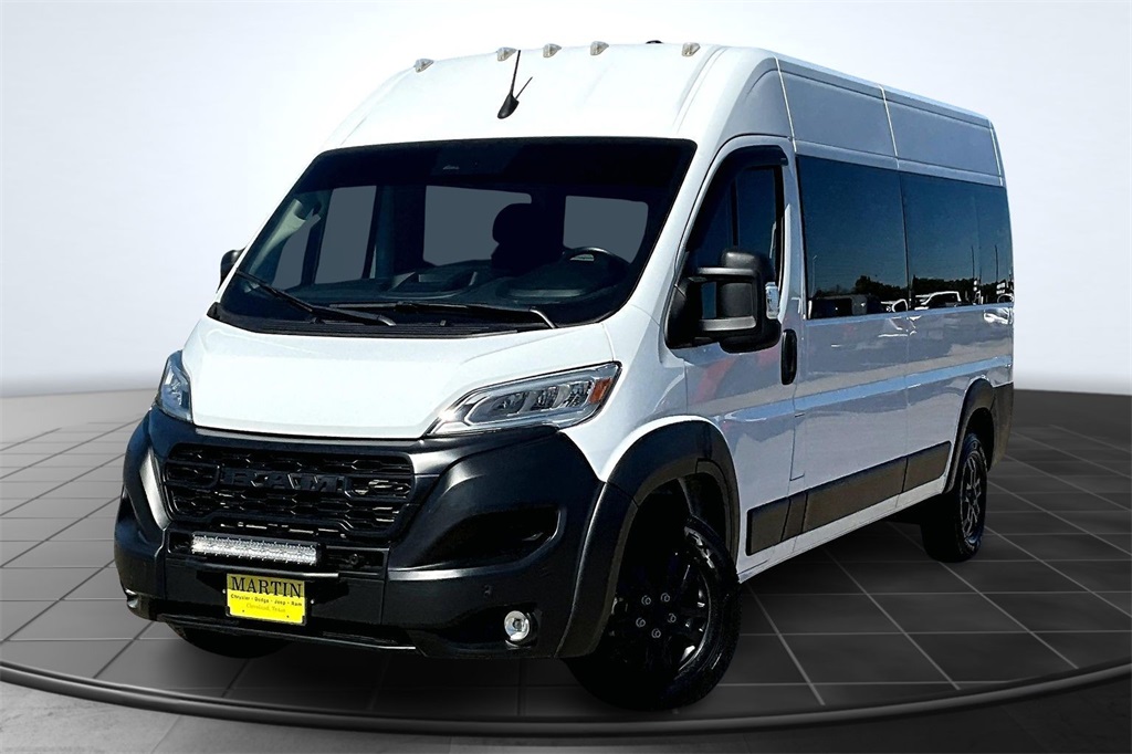 2024 Ram ProMaster 2500 Window Van High Roof White at Classic Elite Chevrolet Hwy 6