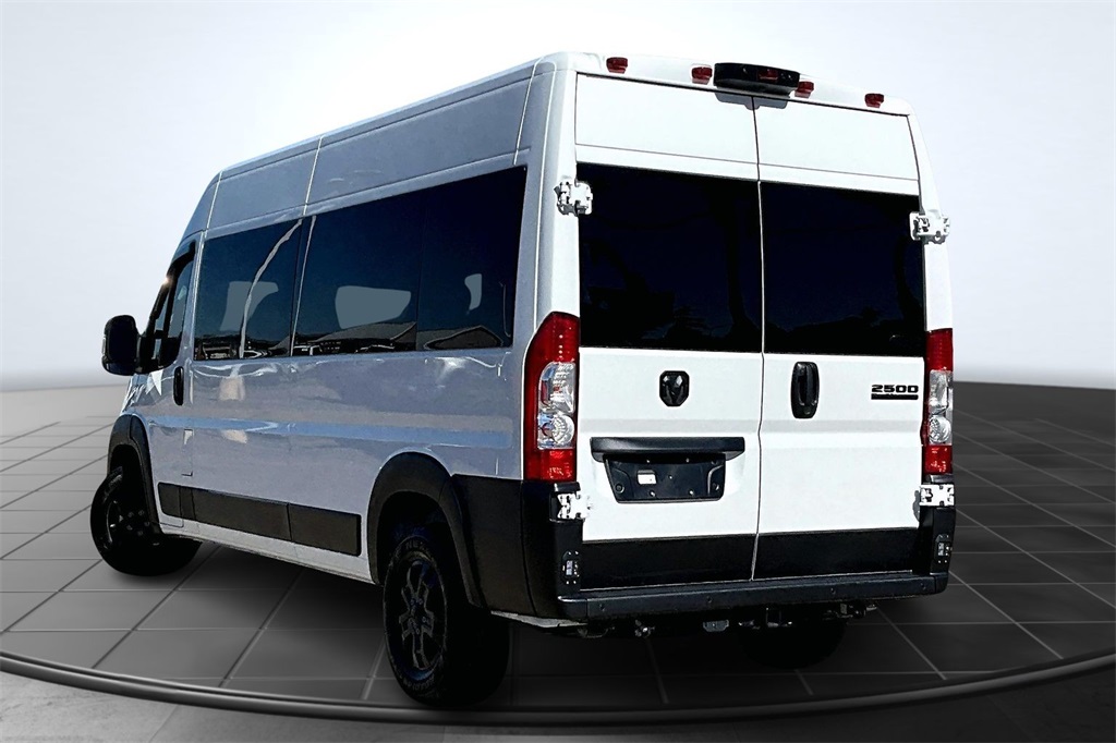 2024 Ram ProMaster 2500 Window Van High Roof White at Classic Elite Chevrolet Hwy 6