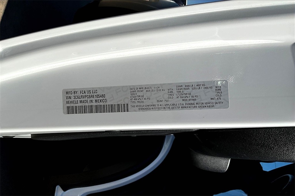 2024 Ram ProMaster 2500 Window Van High Roof White at Classic Elite Chevrolet Hwy 6