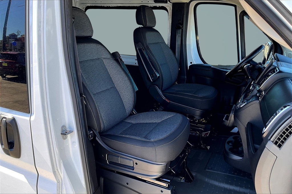 2024 Ram ProMaster 2500 Window Van High Roof White at Classic Elite Chevrolet Hwy 6