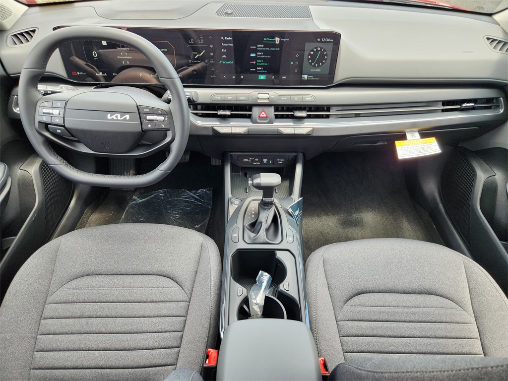 2025 Kia K4 EX Red at Shottenkirk Kia Fort Bend