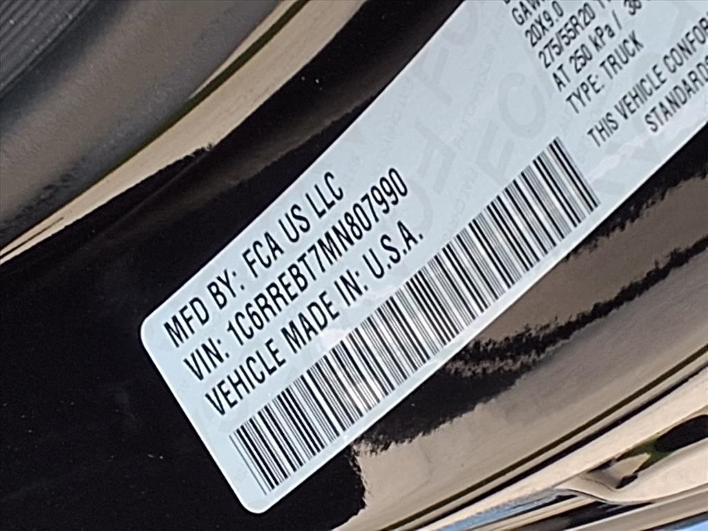 2021 Ram 1500 Big Horn/Lone Star Black at Emmons Autoplex