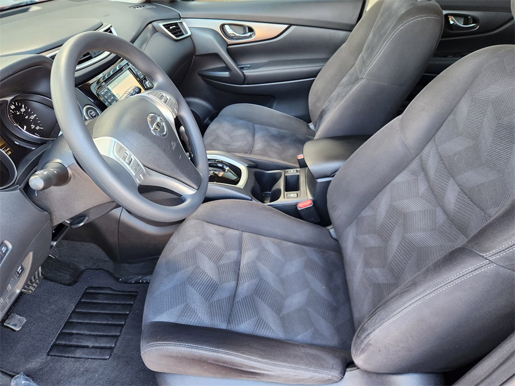 2015 Nissan Rogue SV Red at Don McGill Toyota