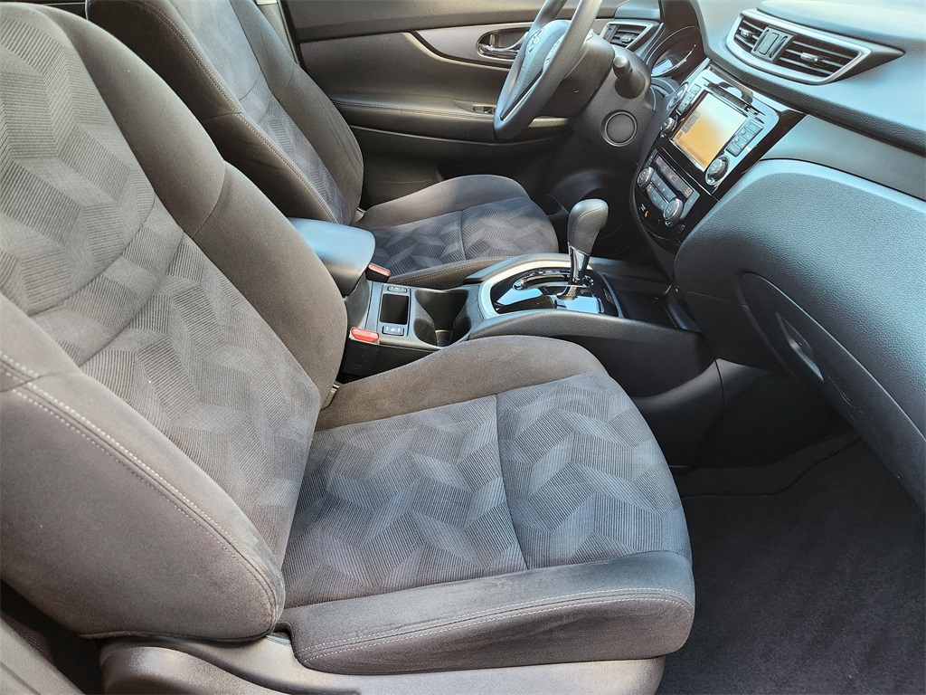 2015 Nissan Rogue SV Red at Don McGill Toyota