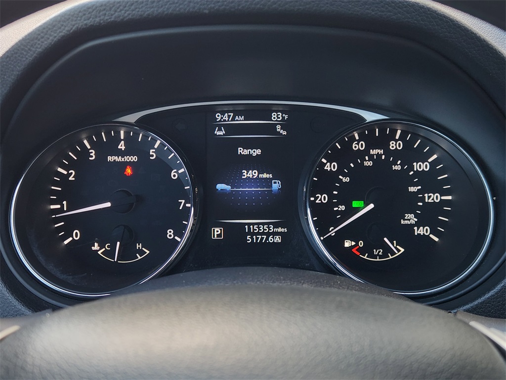 2015 Nissan Rogue SV Red at Don McGill Toyota