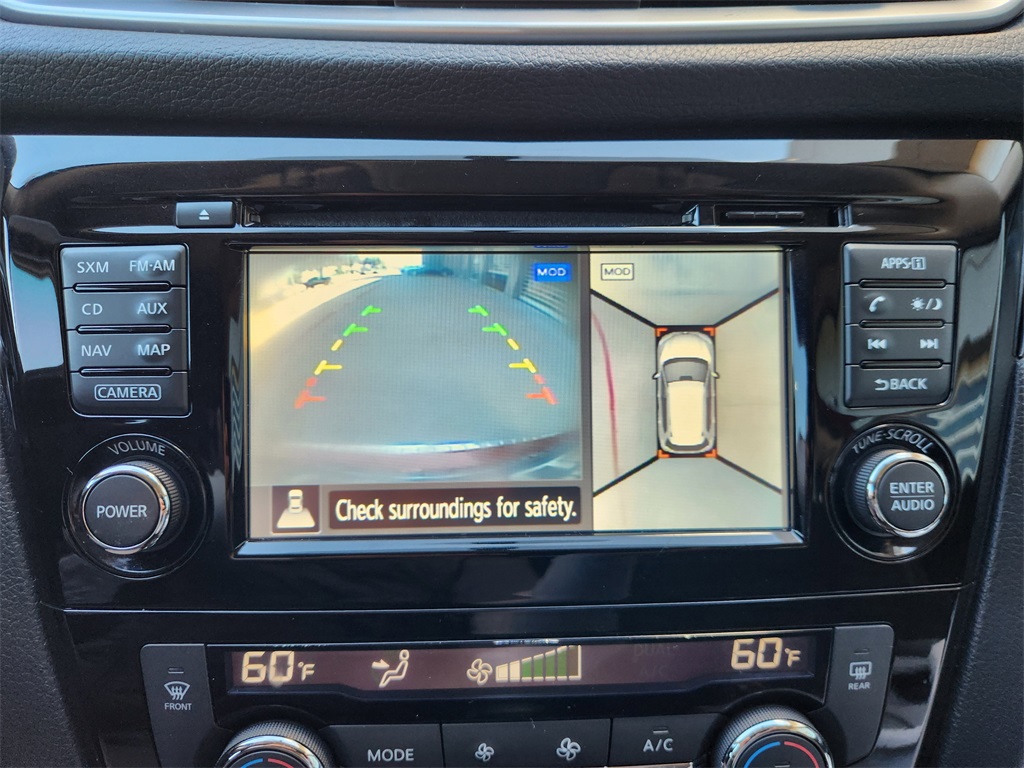 2015 Nissan Rogue SV Red at Don McGill Toyota