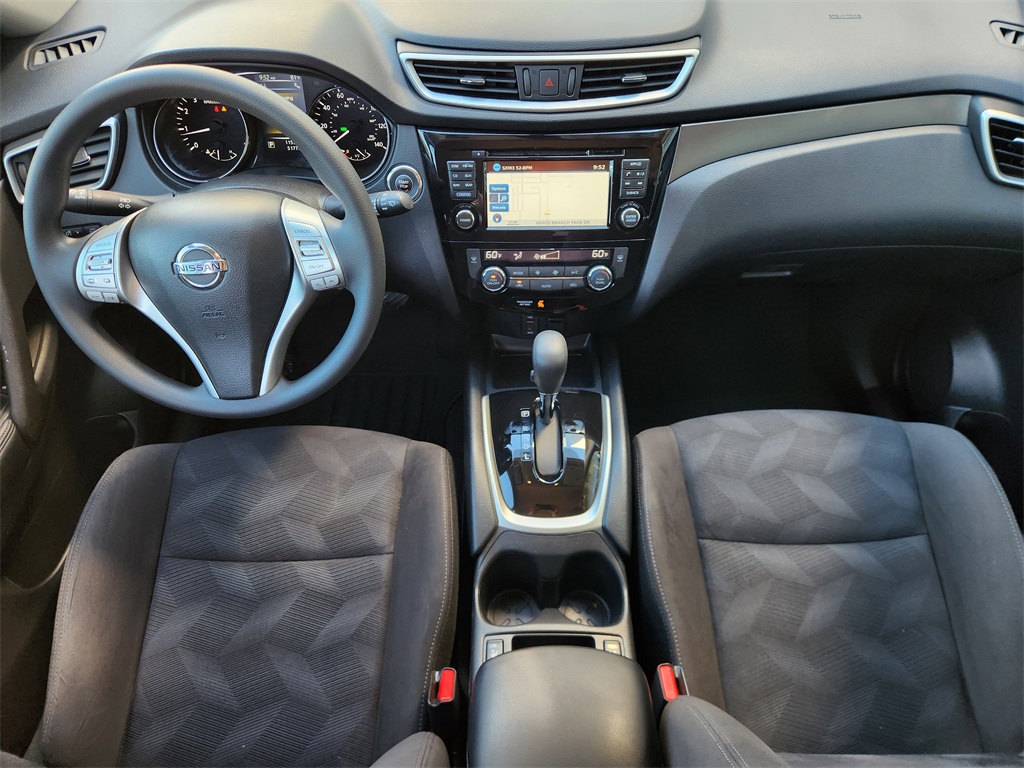 2015 Nissan Rogue SV Red at Don McGill Toyota