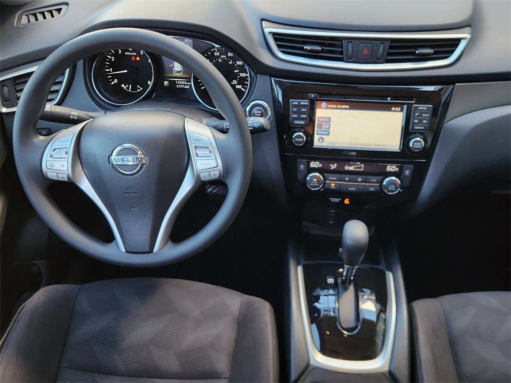 2015 Nissan Rogue SV Red at Don McGill Toyota