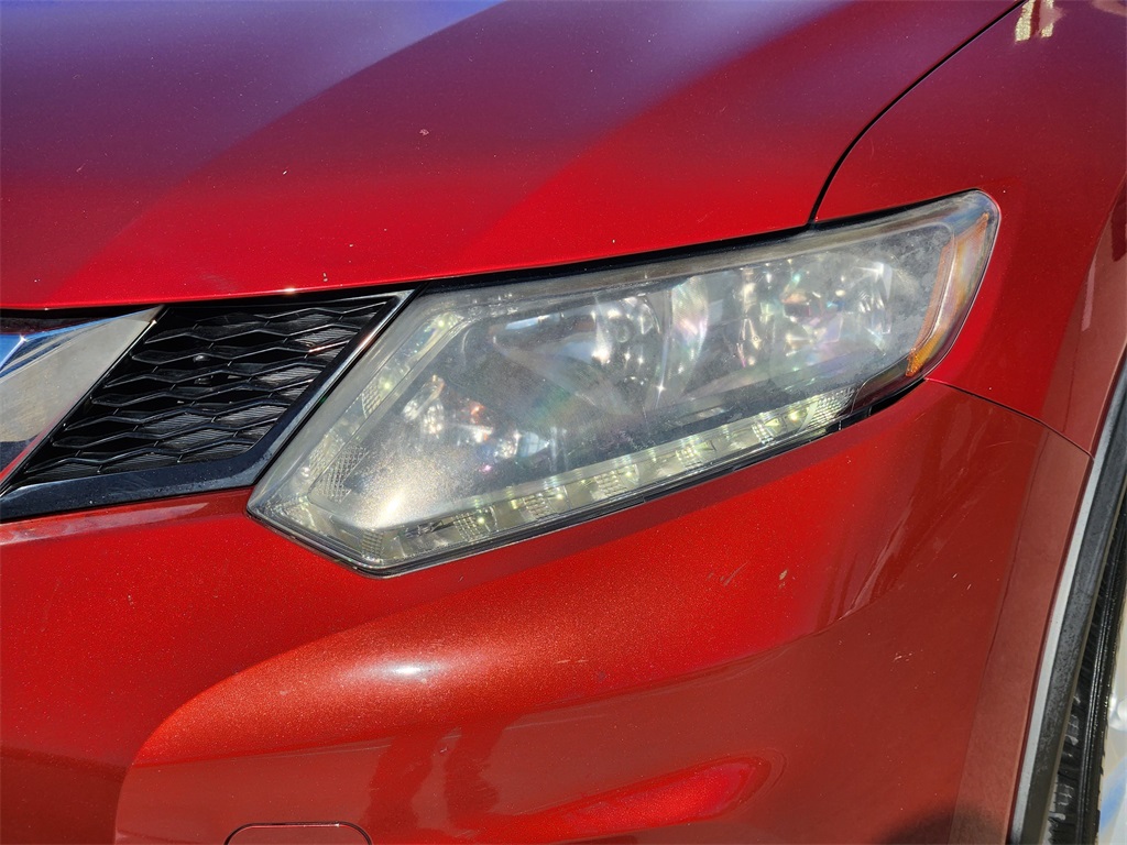 2015 Nissan Rogue SV Red at Don McGill Toyota