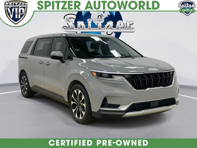 Ceramic Silver 2024 Kia Carnival Minivan Front-Wheel Drive 8-Speed Automatic