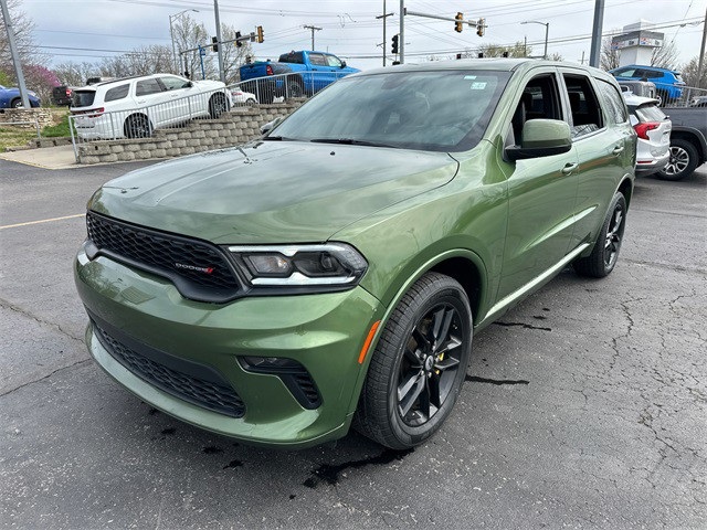 Certified 2021 Dodge Durango GT with VIN 1C4RDJDGXMC610890 for sale in Kansas City