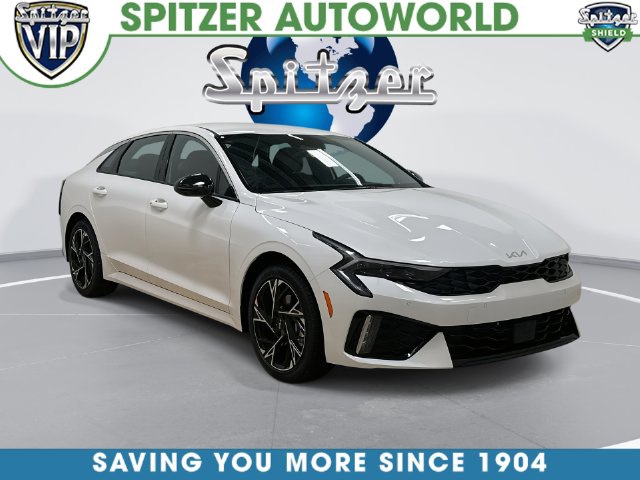 Snow White Pearl 2026 Kia K5 Sedan Front-Wheel Drive 8-Speed Automatic