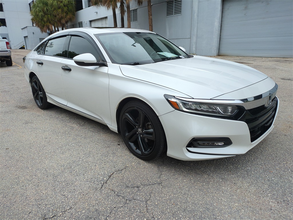 Used 2020 Honda Accord EX-L with VIN 1HGCV1F59LA131029 for sale in Tamarac, FL