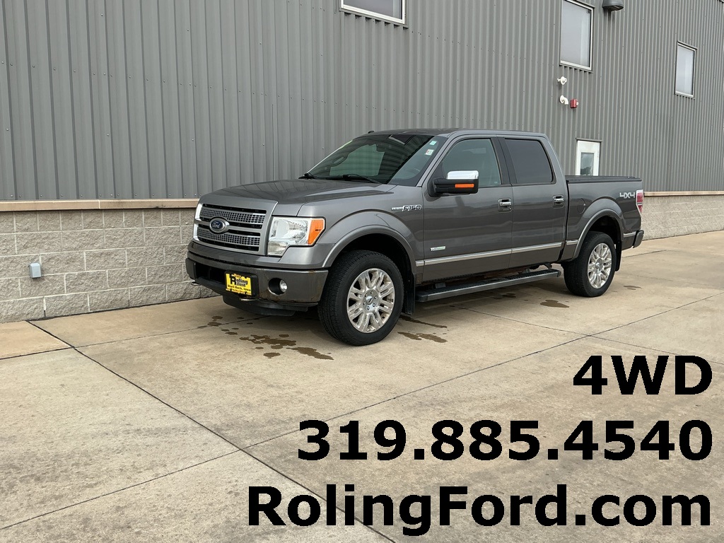 2012 Ford F-150 Platinum SuperCrew 4WD