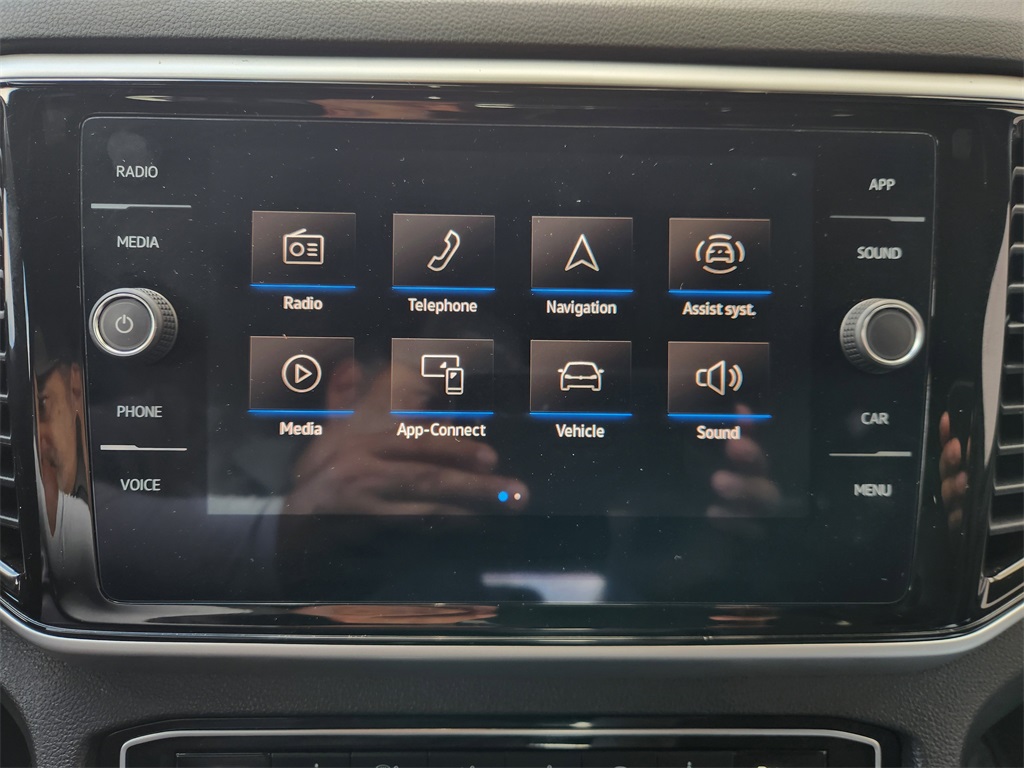 2022 Volkswagen Atlas Cross Sport 3.6L V6 SE w/Technology Black at DeMontrond Automotive Group