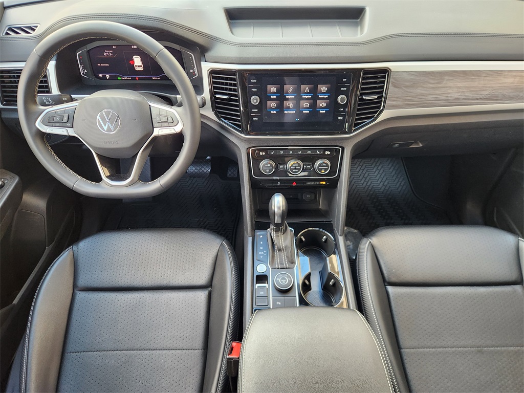 2022 Volkswagen Atlas Cross Sport 3.6L V6 SE w/Technology Black at DeMontrond Automotive Group
