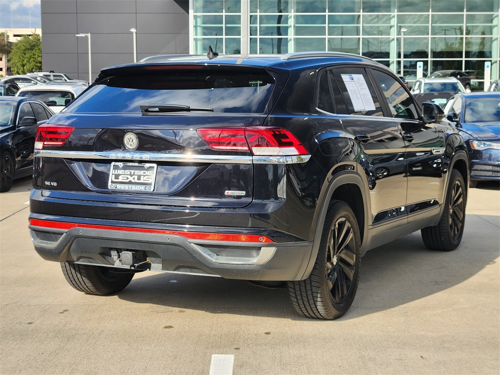 2022 Volkswagen Atlas Cross Sport 3.6L V6 SE w/Technology Black at DeMontrond Automotive Group