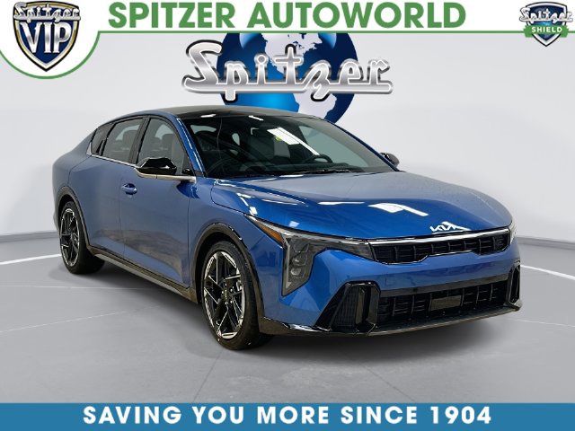 Wave Blue 2026 Kia K4 Sedan Front-Wheel Drive Continuously Variable Transmission