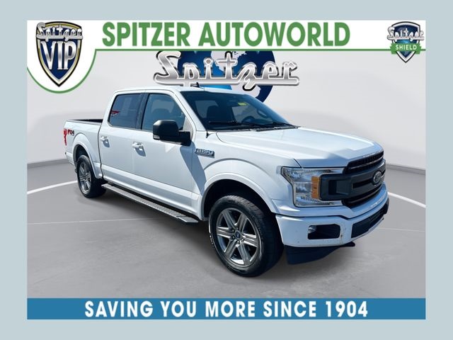 Oxford White 2019 Ford F-150 XLT SuperCrew 4WD Pickup Truck Four-Wheel Drive Automatic