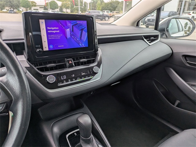 2024 Toyota Corolla LE White at Stokes Volkswagen