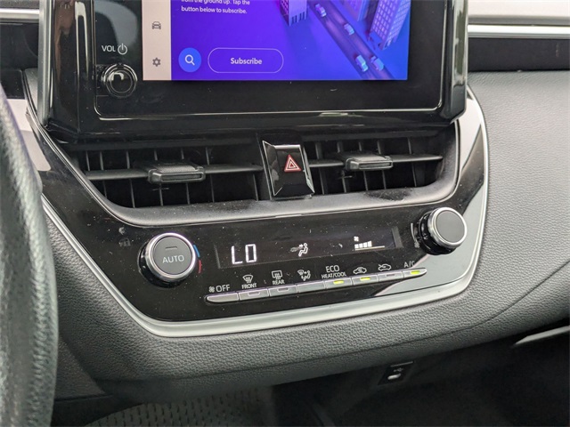 2024 Toyota Corolla LE White at Stokes Volkswagen